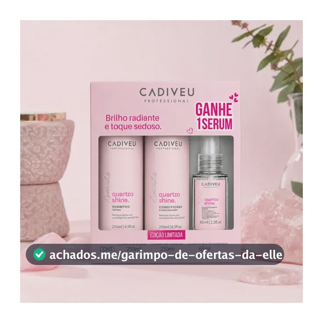 Cadiveu Professional Kit Quartzo Shine (3 Produtos)