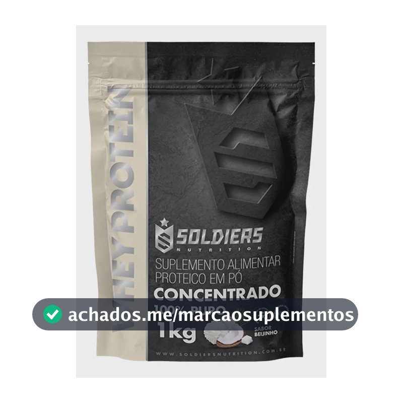 Whey Protein Concentrado 100% Puro - On / Optimum Sabor Beijinho