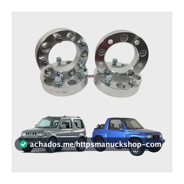 4 Espaçadores Rodas Avm 32mm (2 Pares) Jimny Vitara Tracker