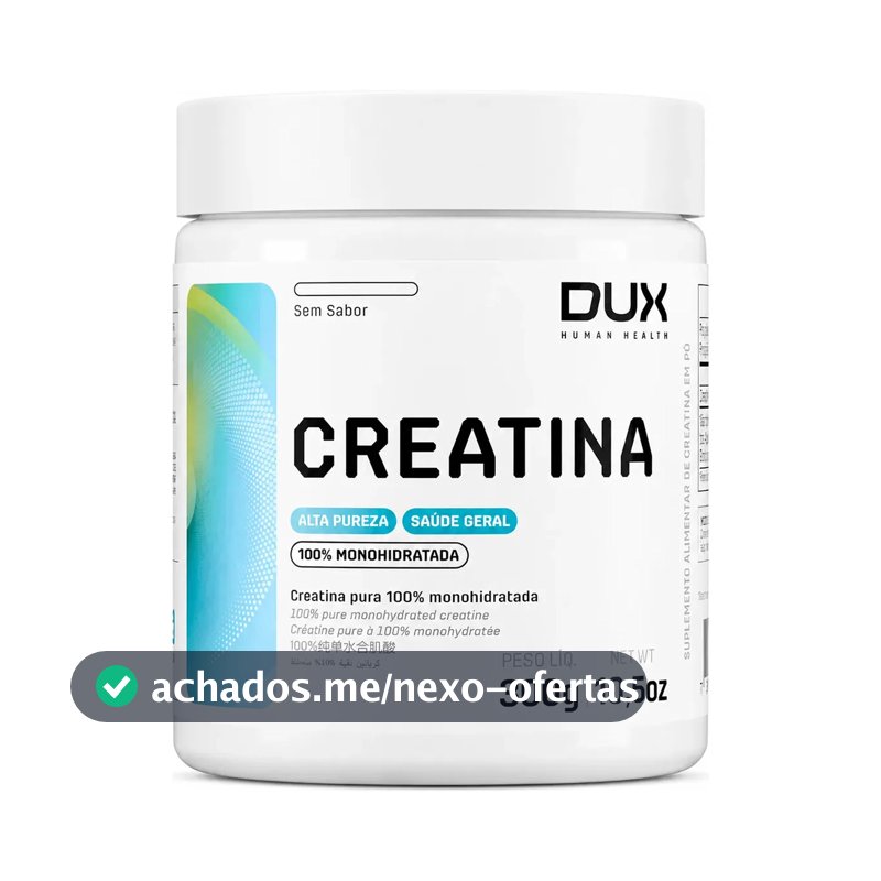 Creatina Dux Nutrition em pó Sem sabor x 300g