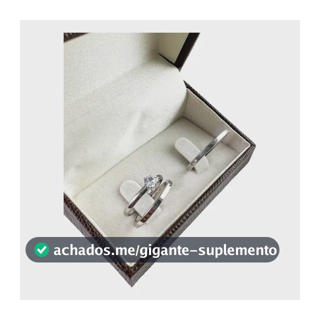 Par Aliança Namoro Compromisso Prata Fina Delicada + Anel