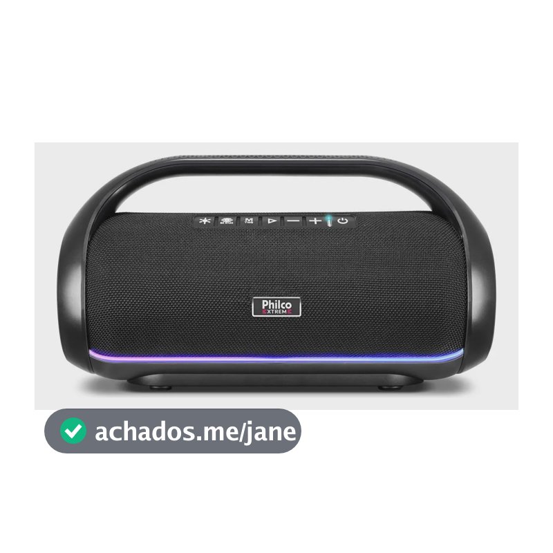 Caixa de Som Speaker Philco Extreme 220W PBS220BT