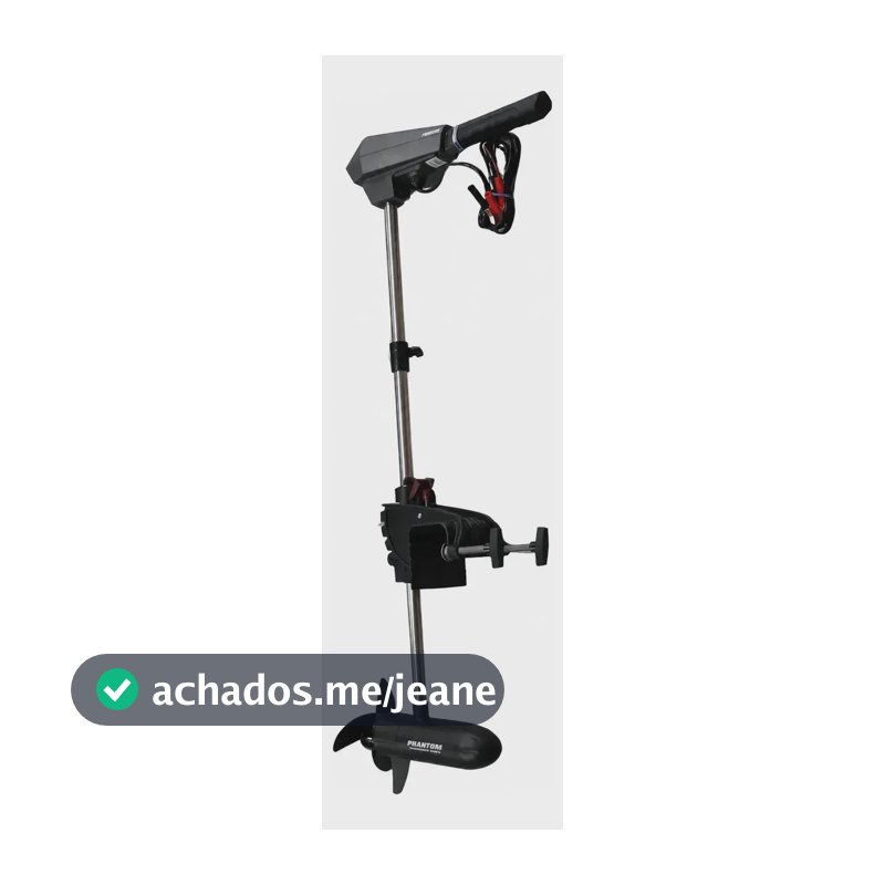 Motor Elétrico Barco Phantom 54libras Haste42 12v