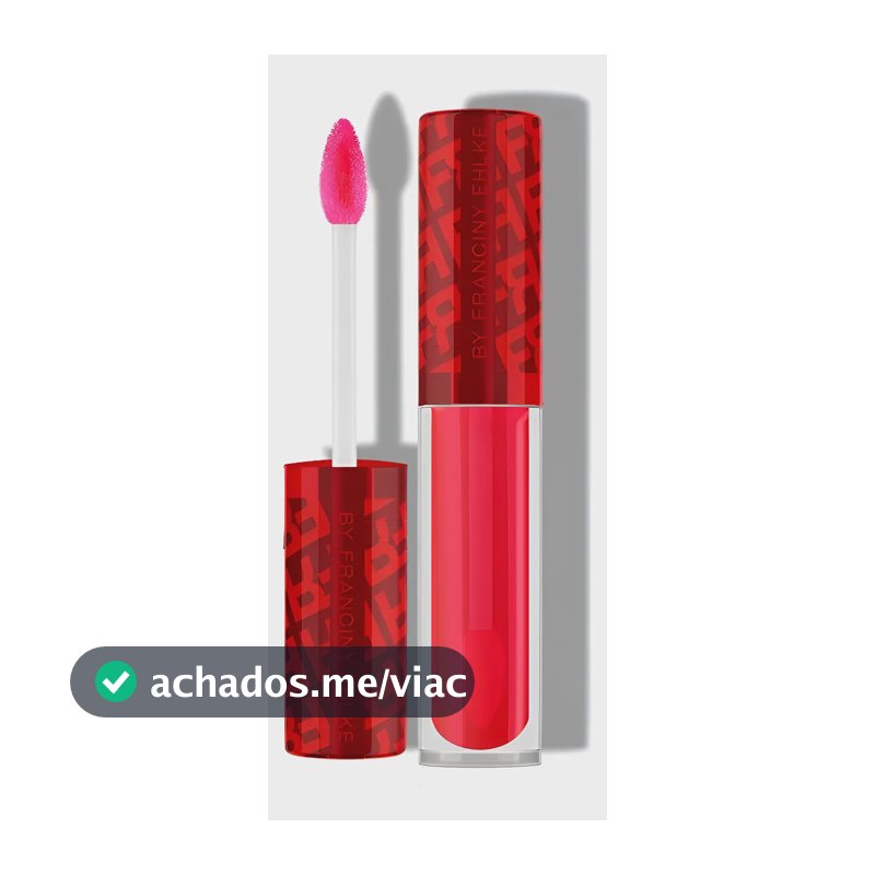 Gloss Aumento Volume Lábios Fran By Franciny Ehlke Lipchili Vermelho