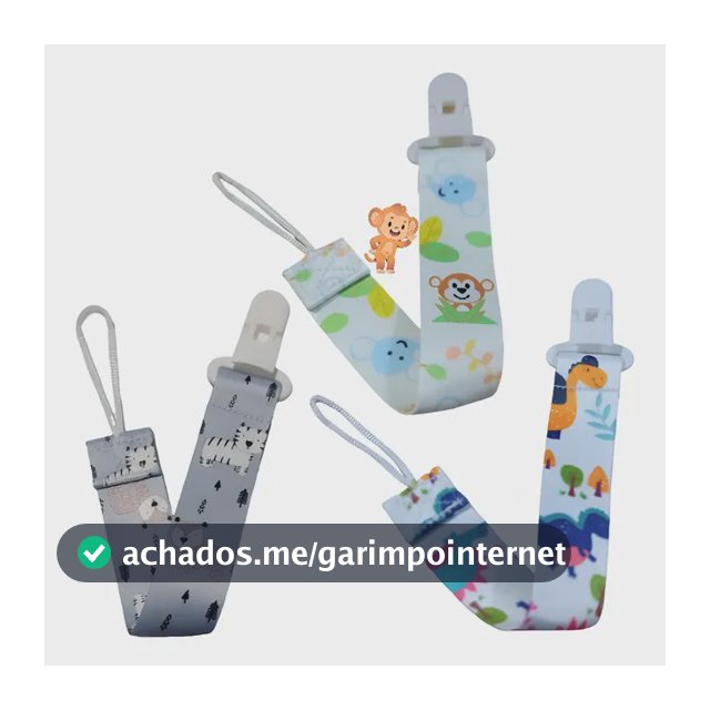 3 Prendedor De Bico Chupeta Serve Na Mam Nuk Avent E Outra