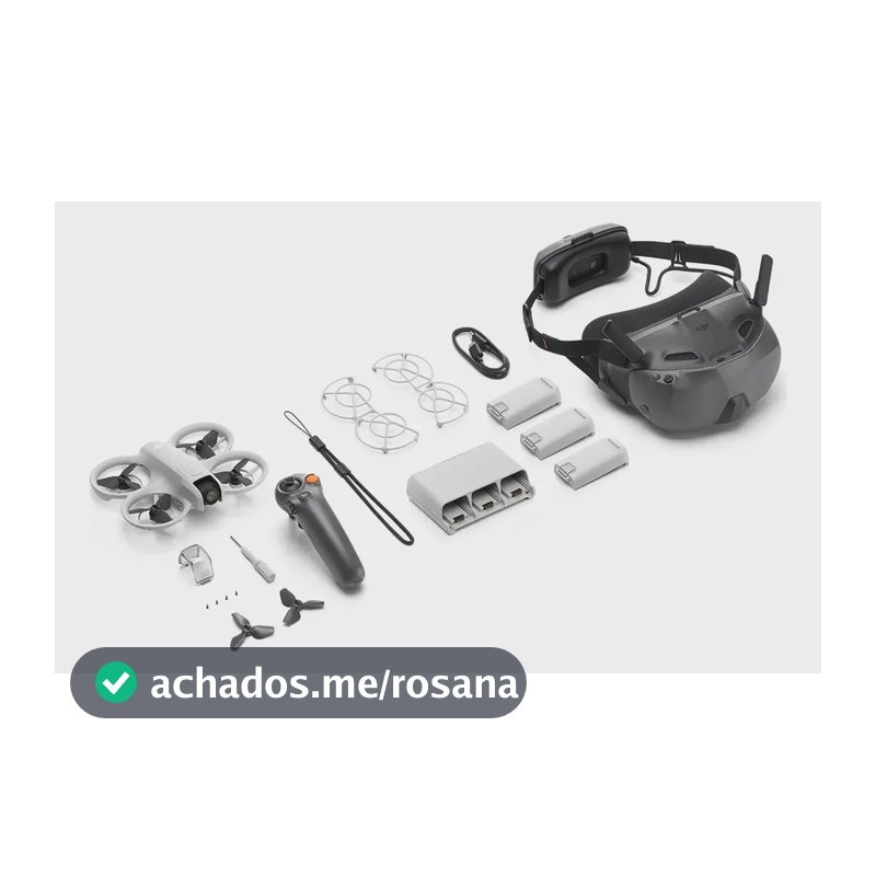 Drone Dji Neo Motion Fly More Combo Goggles N3 + Motion 3 Cor Branco