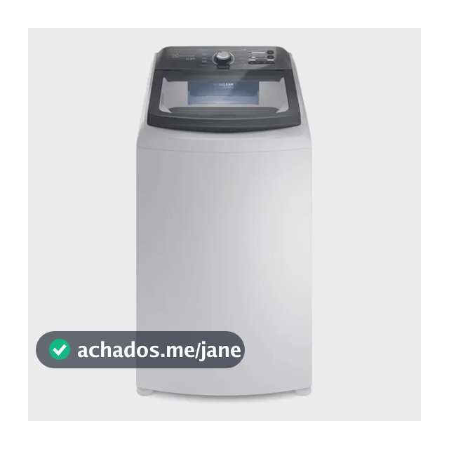 Máquina De Lavar 14,5kg Electrolux Lee15, Branca Branco