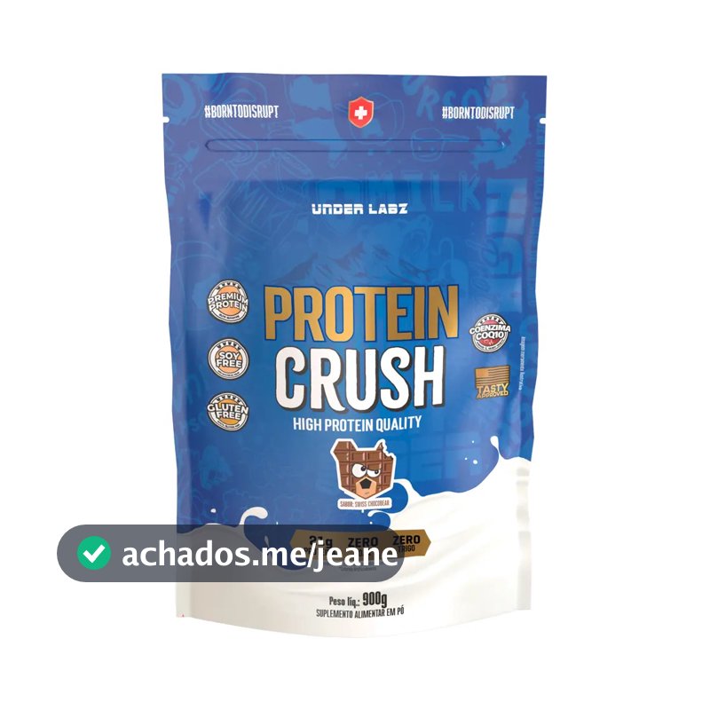 Proteína Under Labz Whey concentrado Crush em pó sabor chocobear x 900g