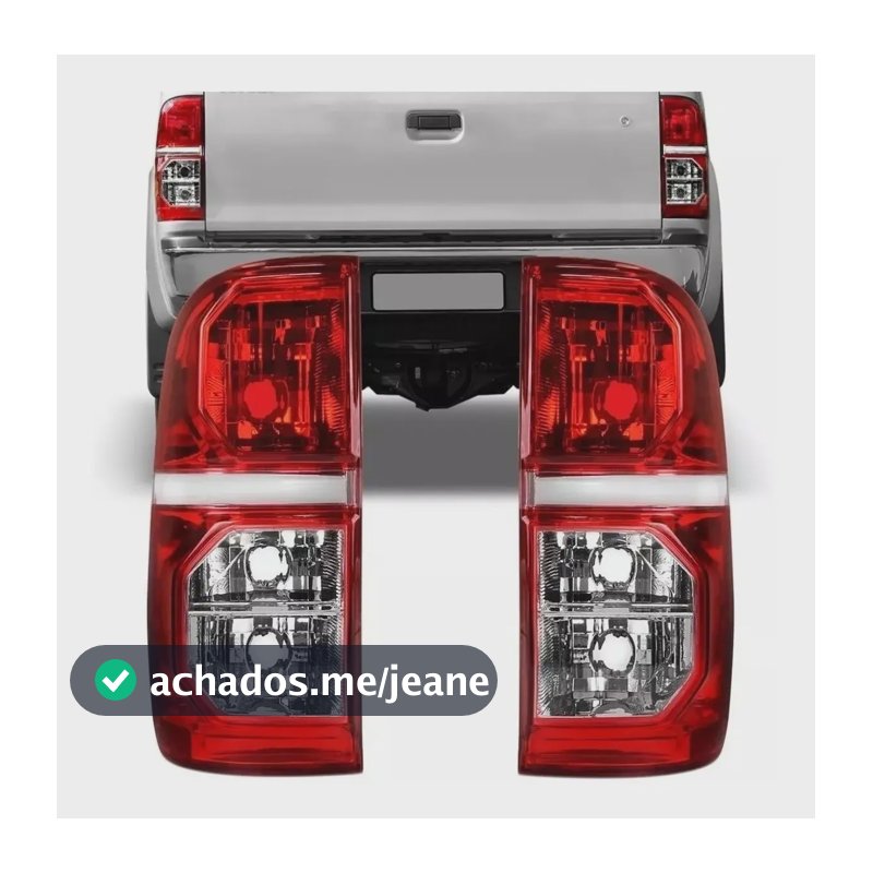 Par Lanterna Traseira Toyota Hilux Srv 2012 2013 2014 2015
