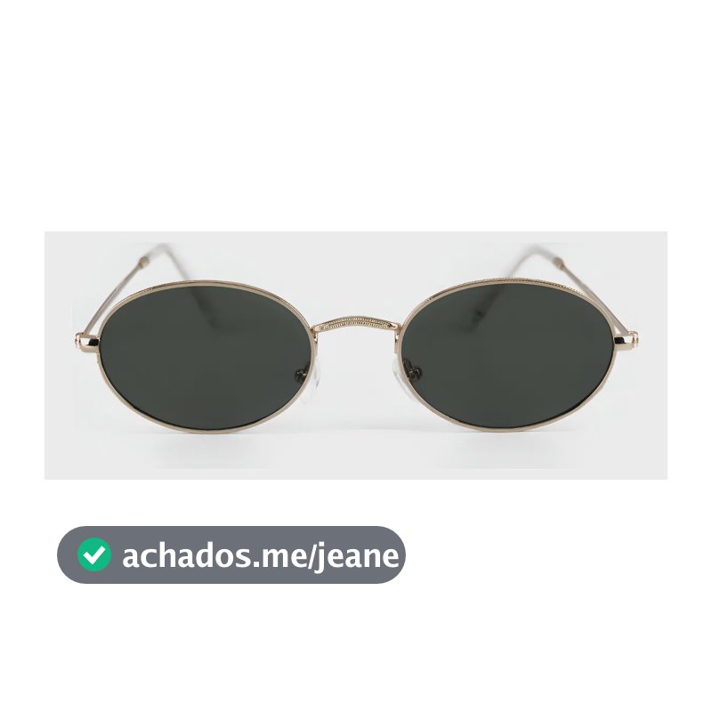 Óculos De Sol Morris Black Gold Saint Germain