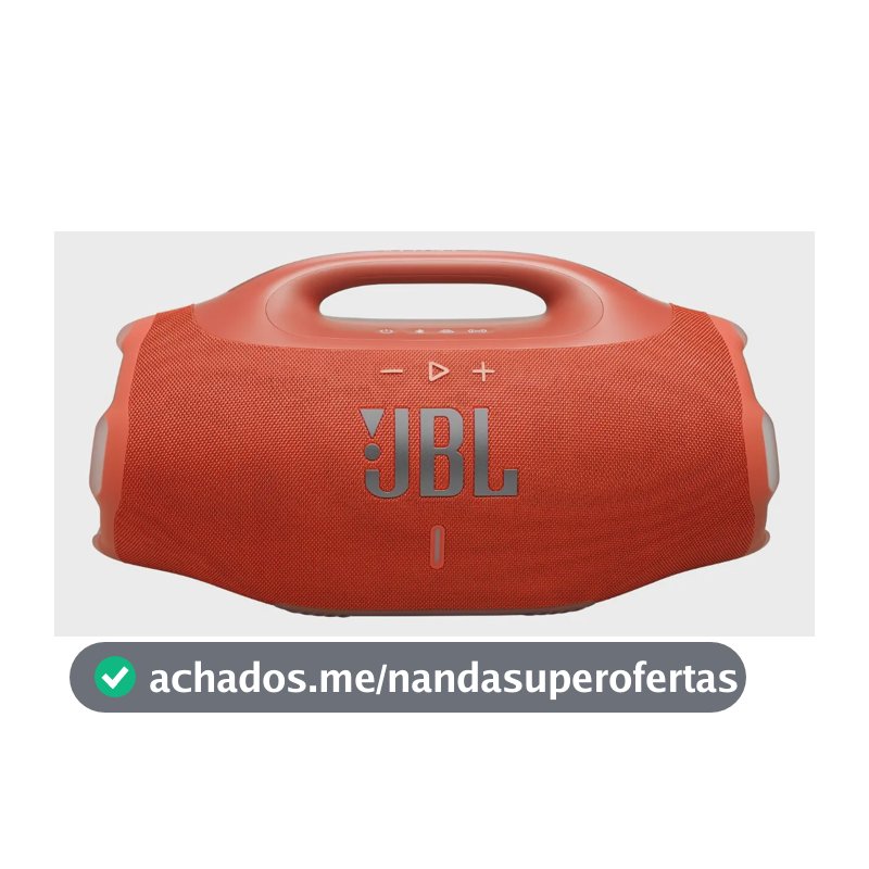 Jbl Boombox 4 Caixa De Som Com Bluetooth Cor Laranja