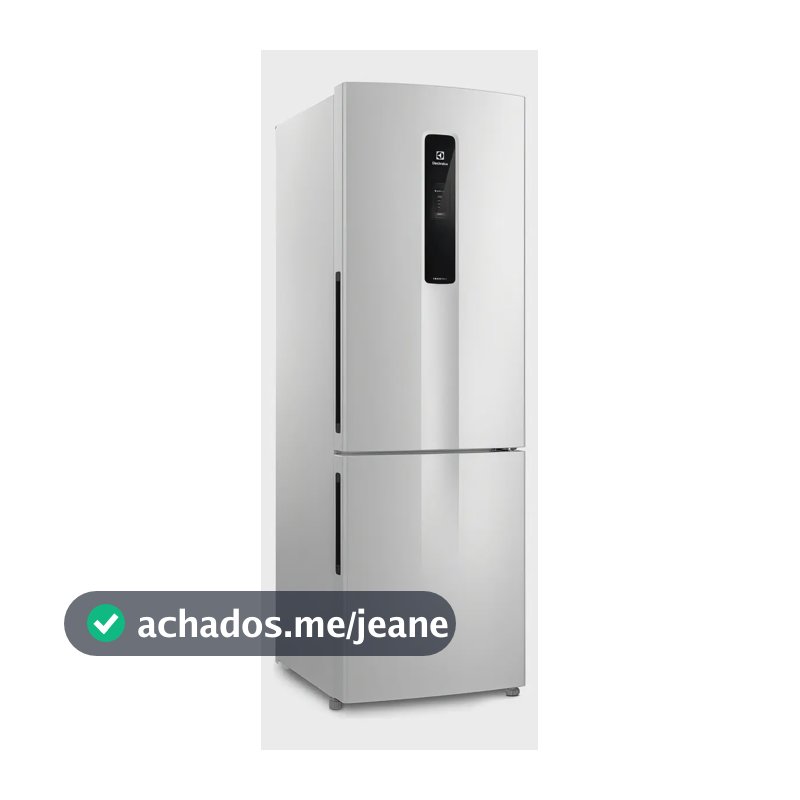 Geladeira Electrolux Frost Free Inverter 400L Efficient AutoSense e Rapid Freeze Inverse Branca (IB6) Bivolt