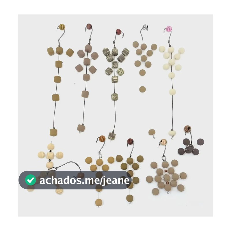 Kit 5 Anteninhas Pesca Manhosinho Modelos E Cores Sortido