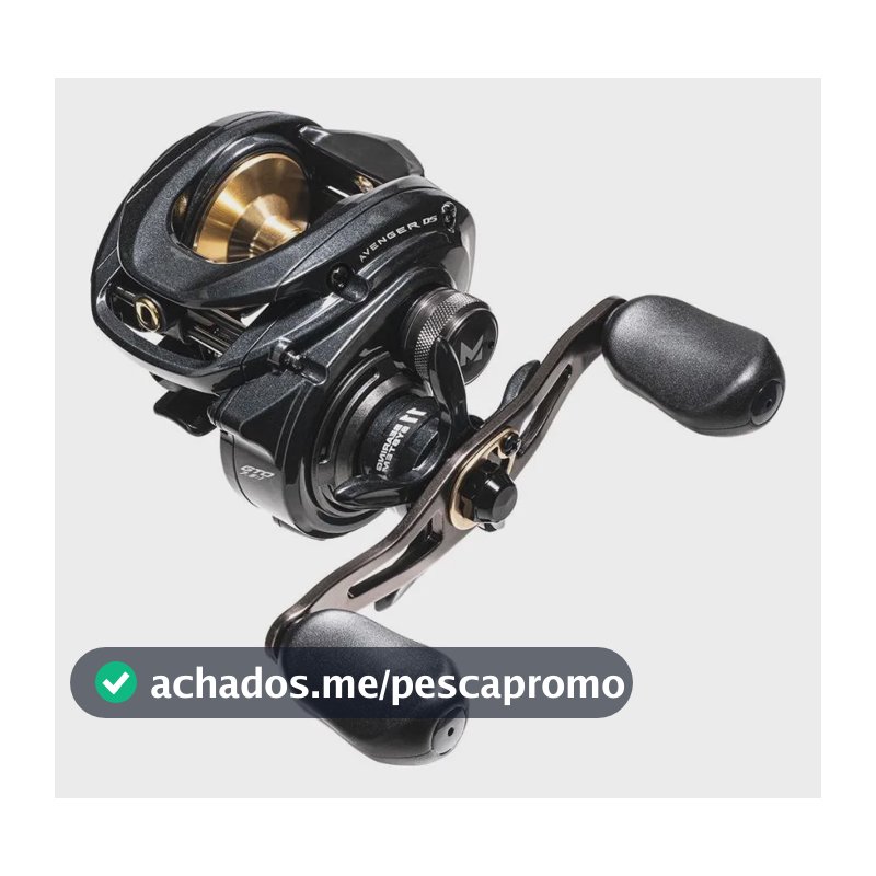 Carretilha Marine Avenger Ds 11000 Igual A Foto Esquerdo