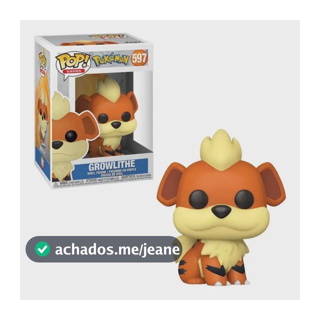 Boneco Funko Pop! Pokémon - Growlithe