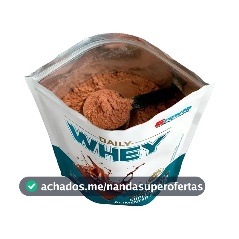 Daily Whey Protein 800g Growth Supplements Chocolate