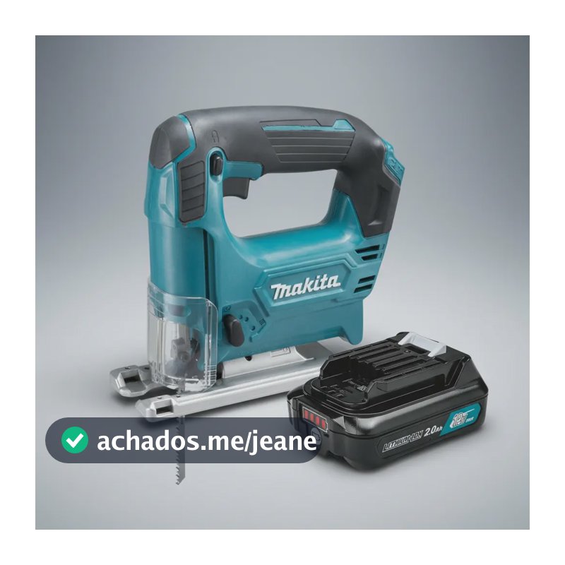 Serra Tico Tico Makita Jv101dz 12v Sem Fio Com Bateria 2ah 12v