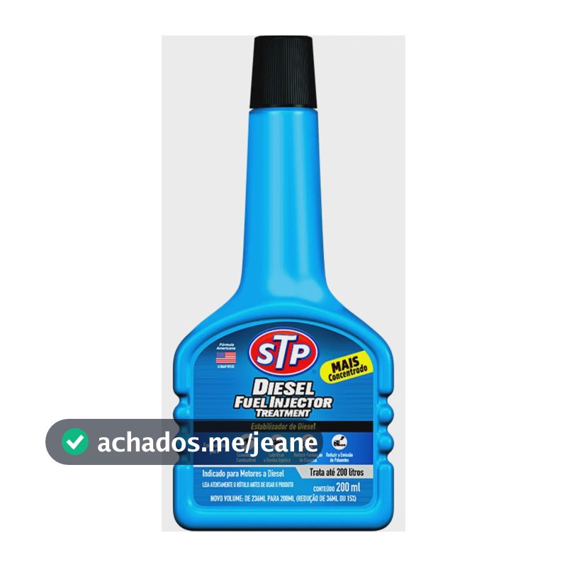 Aditivo Para Motor Diesel Stp Para Limpeza Dos Injetores Cor Azul-turquesa
