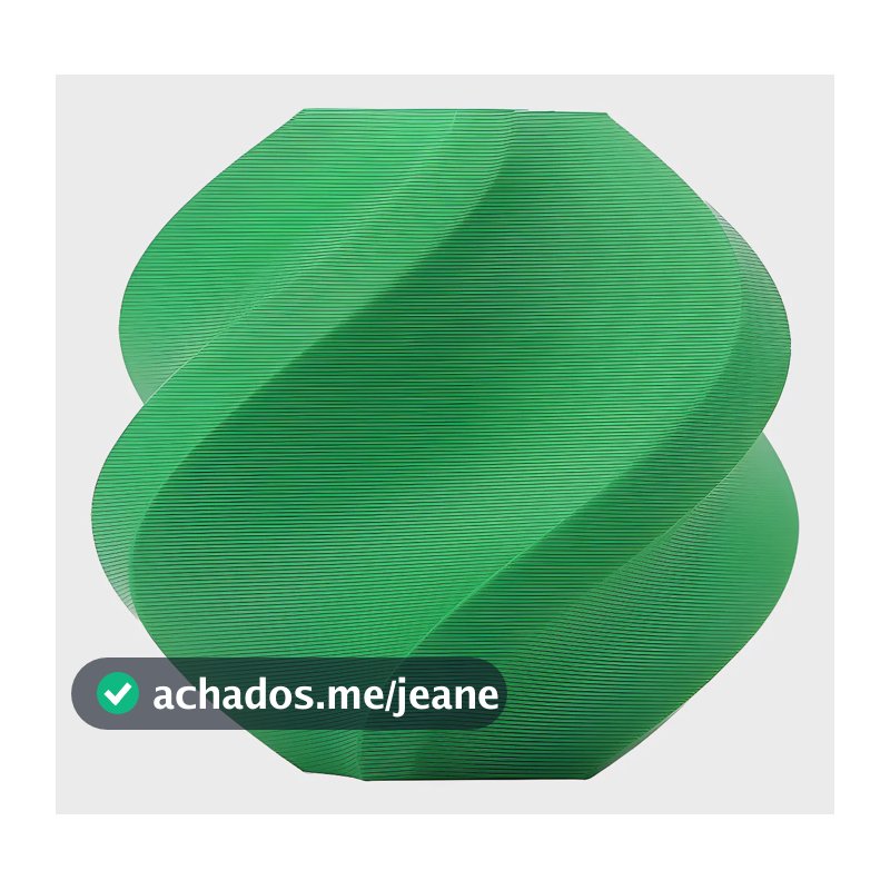 Refill Filamento 3d Bambu Lab Pla Lite 1kg 1,75 Cores Cor Verde