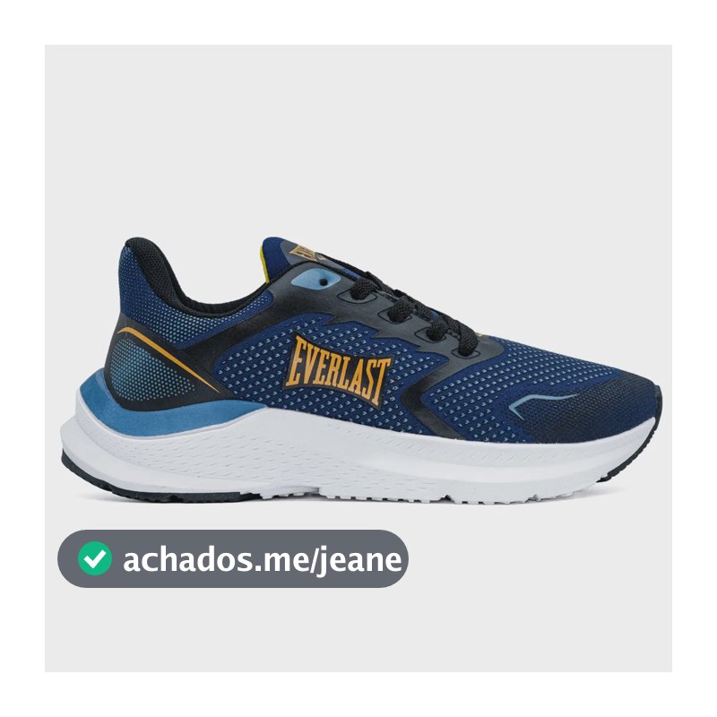 Tênis Everlast Light Unissex - Diversa Cores Azul/amarelo 36 Br