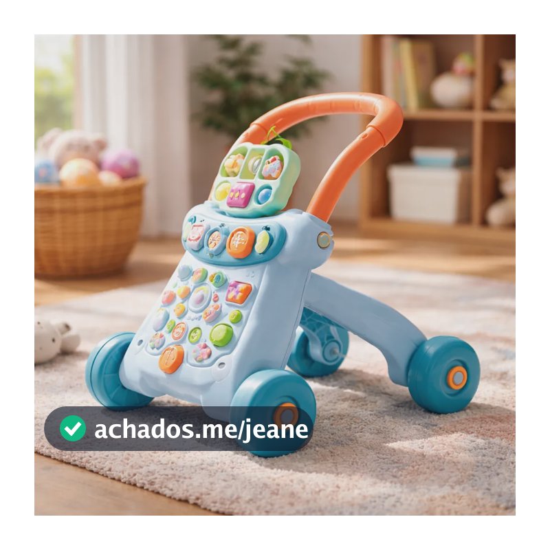 Andador Baby Infantil Musical Mesa Didática Interativa