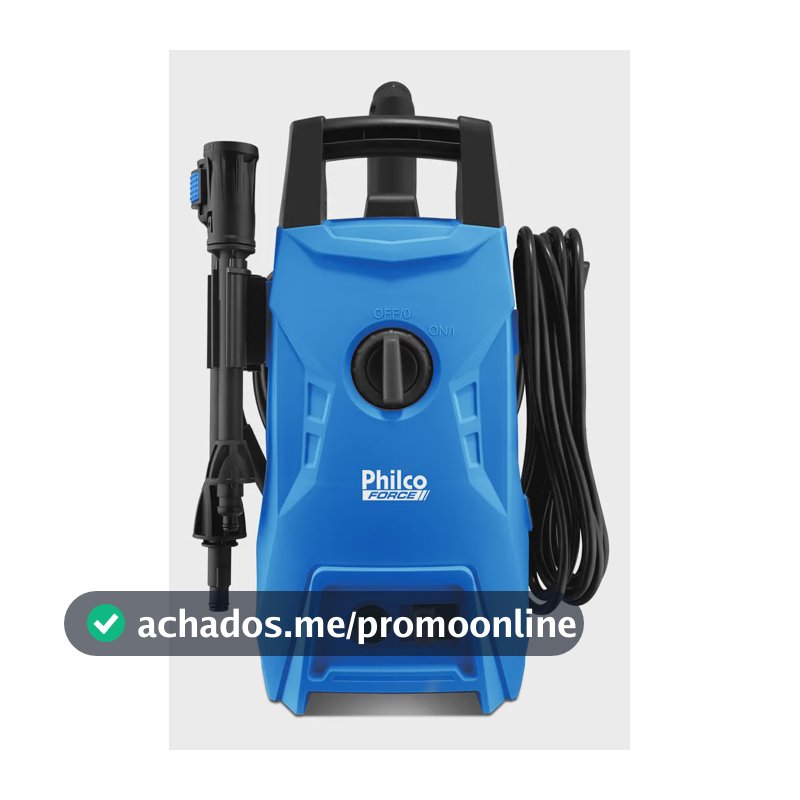 Lavadora De Alta Pressão Philco 1750psi 12 Mpa 1500w Plp2300