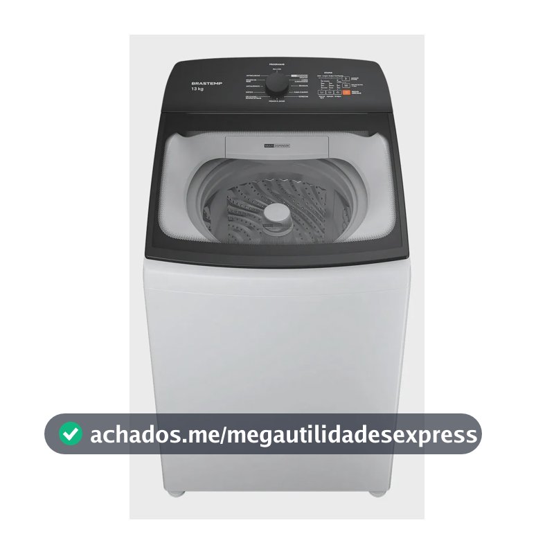 Máquina De Lavar Brastemp 13kg Branca Com Ciclo Tira Manchas Branco