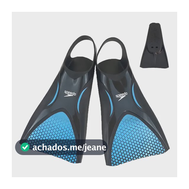 Nadadeira Natação Speedo Pé De Pato Power Fin Mergulho