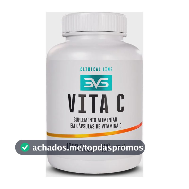 Vitamina C 100% Pura E Concentrada - Fórmula Exclusiva Com 1000mg Por Cápsula - 120 Cápsulas