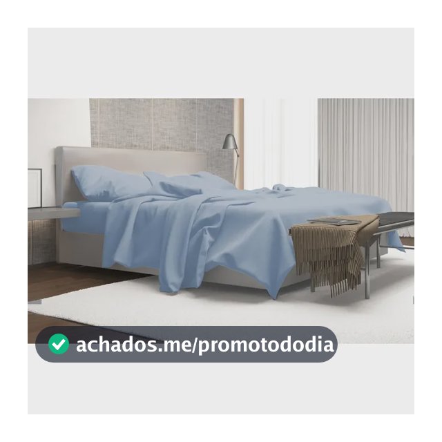 Jogo Lençol Golden Casal 220x240x30 Microfibra Jazmini 4 Pçs