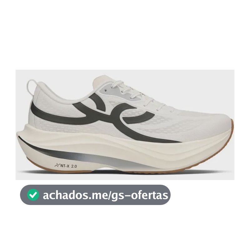 Tênis Olympikus Corre Turbo Unissex Confortável E Leve Preto/branco 37 Br