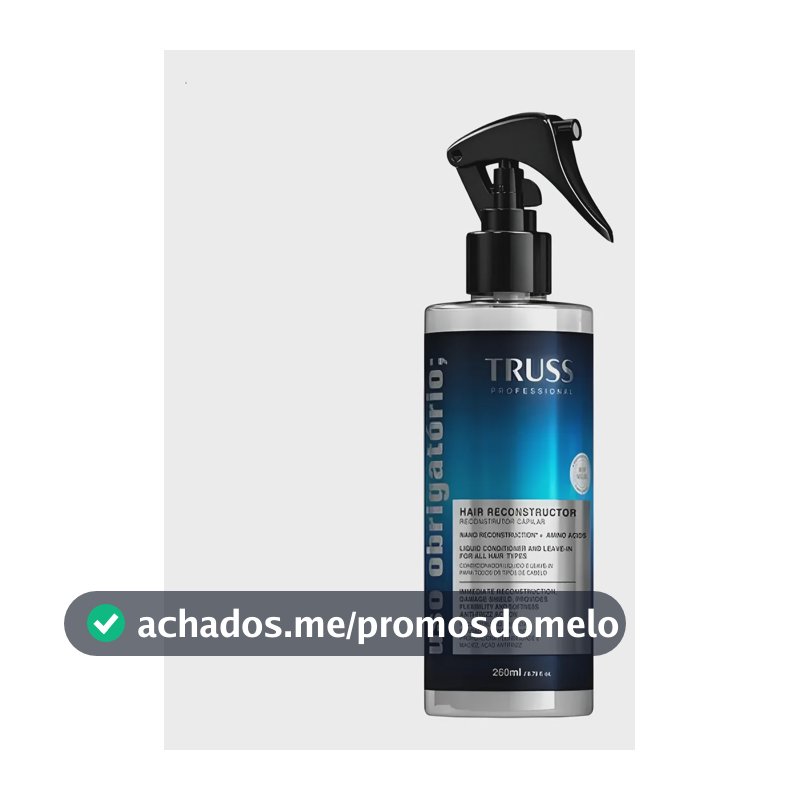 Truss Uso Obrigatório Spray Reconstrutor 260ml