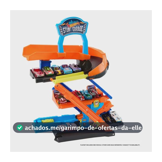 Pista Hot Wheels City Garagem De Acrobacias Mattel