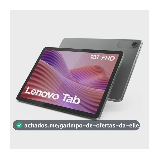 Tablet Lenovo Tab 10.1¨ Wifi 5 64gb 4gb De Ram Android 14 Cinza