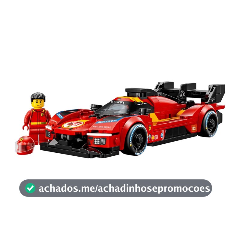 Lego Speed Champions Ferrari 499p 77261 329 Peças 329 Ferrari 499p