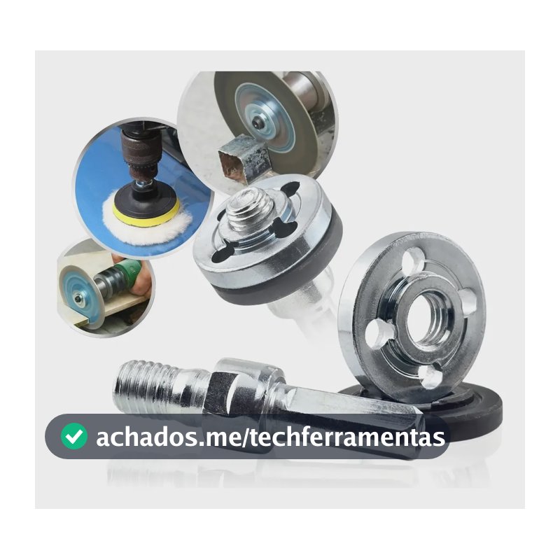 Haste Adaptador Universal Disco De Corte Desbaste Furadeira