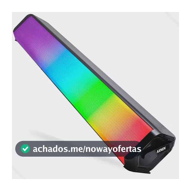 Caixa De Som Para Pc E Notebook Som Estereo Hi Fi Com Led Rgb Iluminada Conexao Cabo P2 3,5mm Alimentaçao Usb Controle De Volume Integrado No Cabo Design Moderno Potente Para Jogos Filmes E Musicas