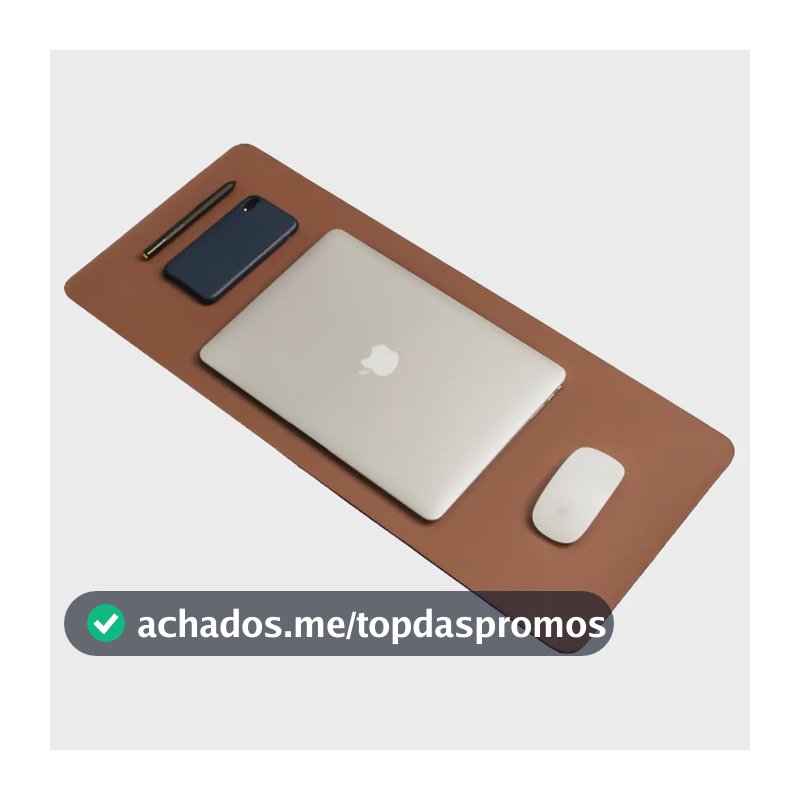 Mousepad Bullpad 70x30cm Fundo Emborrachado Antiderrapante Cor Caramelo