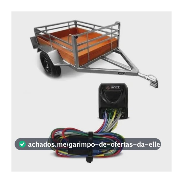 Modulo Interface Eletrica Engate Reboque Carretinha 12v Soft