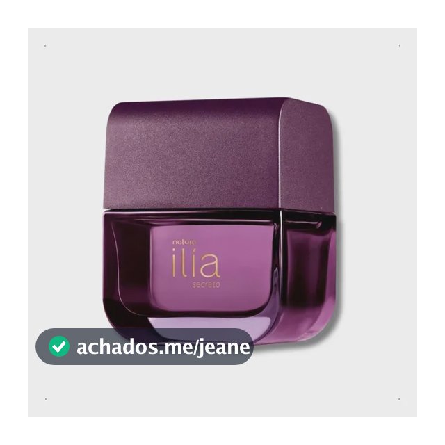 Natura Ilía Secreto Deo Perfume Feminino Para Mulher 50 Ml