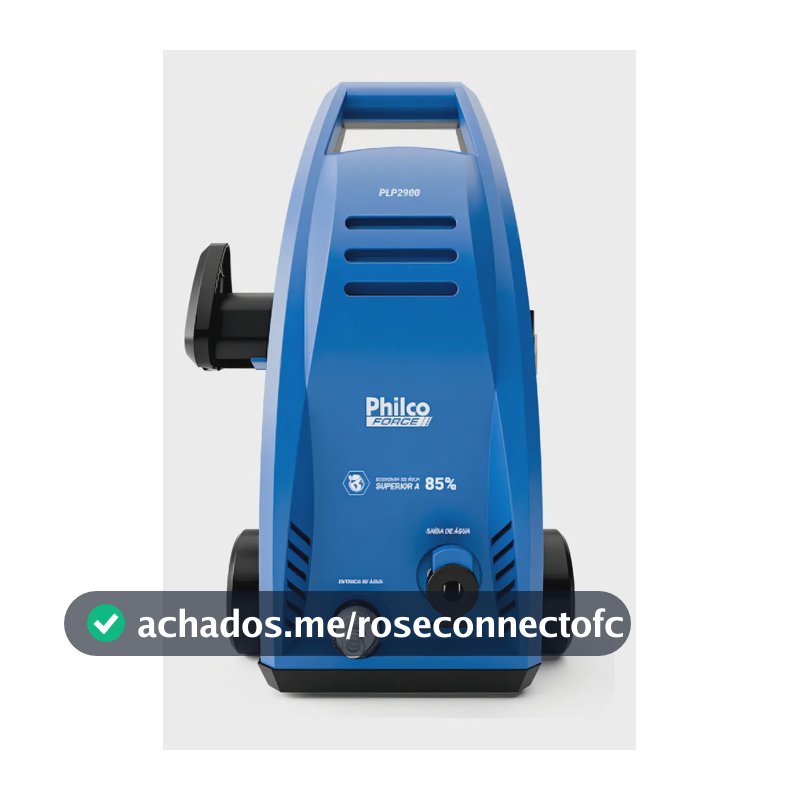 Lavadora De Alta Pressão Plp2900 1600w 1800psi Philco Cor Unic Frequência 60hz