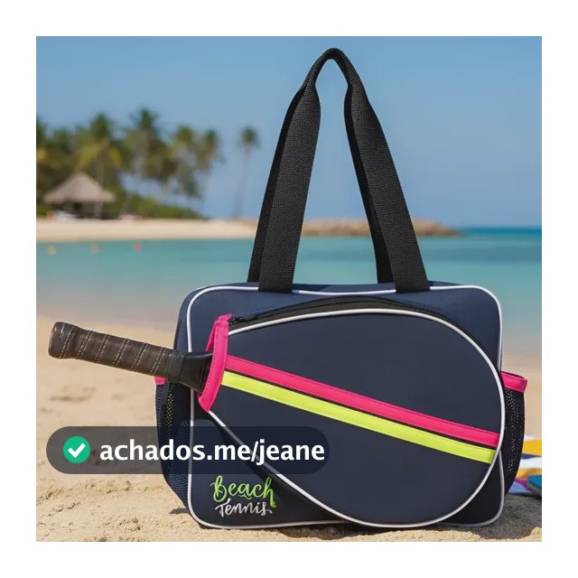 Raqueteira Para Beach Tennis De Alto Padrão Super Versátil