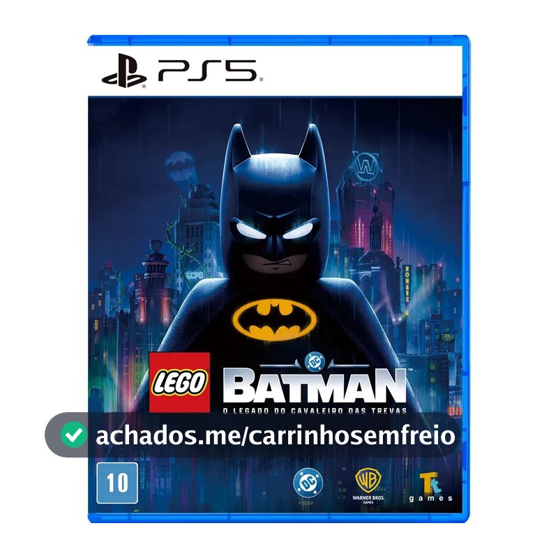 Jogo Lego Batman O Legado Do Cavaleiro Das Trevas Físico