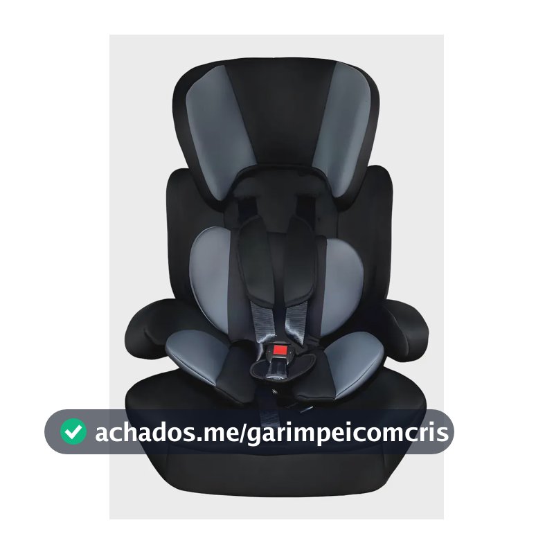 Cadeira Para Automóvel 9 A 36kg Grafite E Preto Styll Baby