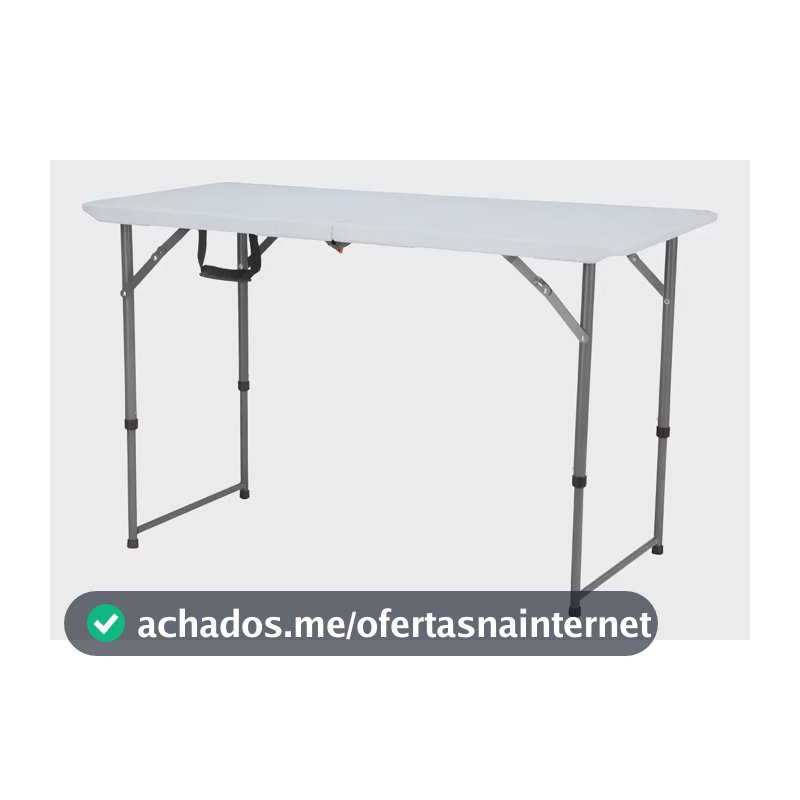NTK Mesa Dobrável resistente 1.20m cor branco