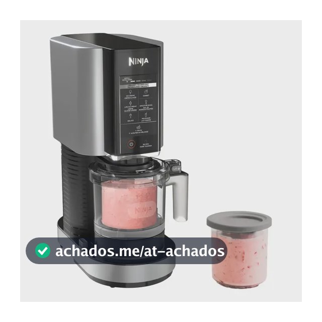 Sorveteira Ninja Creami 7 Opções Diferentes de Sorvete Fácil de Usar em 3 Etapas Pronto em Até 24 Horas