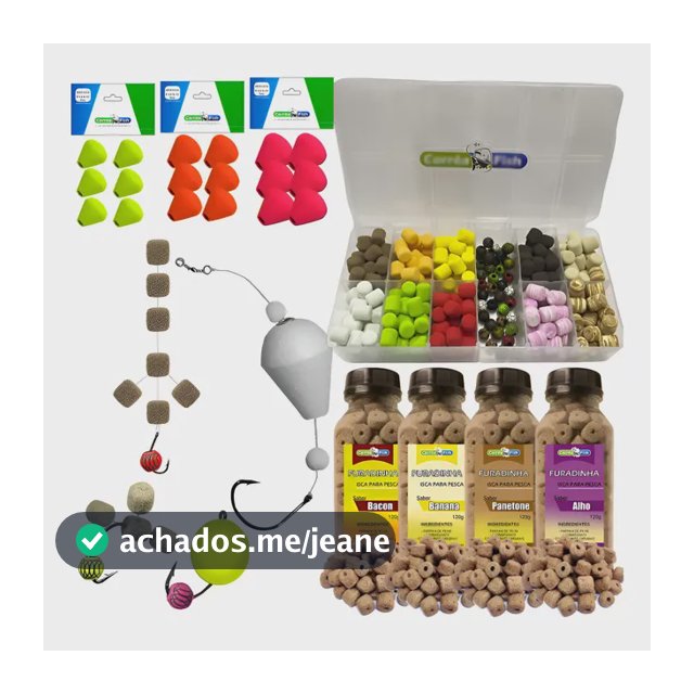Kit Completo Para Pesca Em Lagos Pesqueiros  Anteninha Boia Variadas