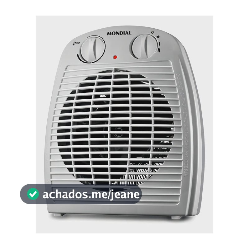 Aquecedor De Ar 2000w Mondial A-08 220v Portátil