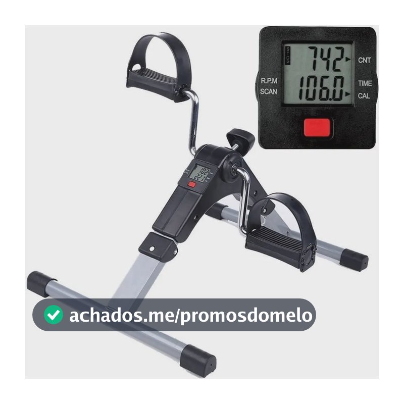 Mini Bike Fisioterapia Portátil Bicicleta Ergométrica