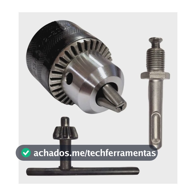 Mandril De Furadeira Adaptador Sds Plus Martelete 1/2 13mm MFL